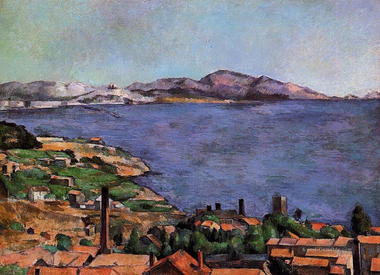 Der Golf von Marseille Gesehen von LEstaque Paul Cezanne Ölgemälde